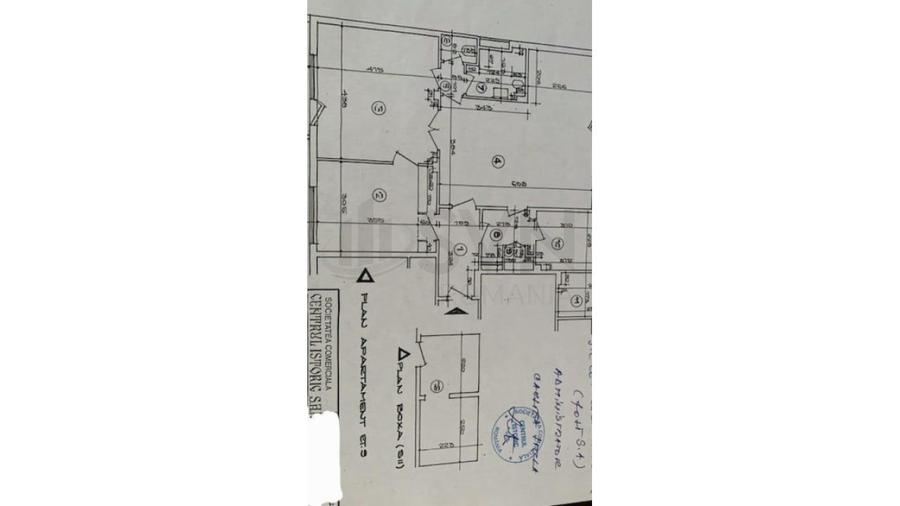 Apartament cu 3 camere decomandat, mobilat în Calea Victoriei