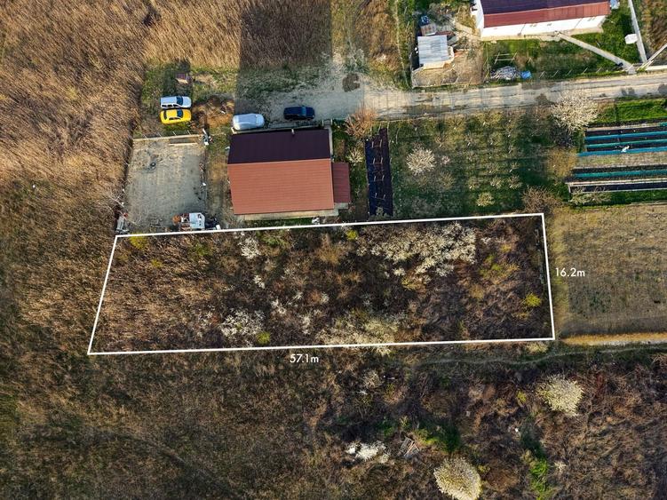 Teren Construcții intravilan de 944 mp, în Lunca Cetățuii