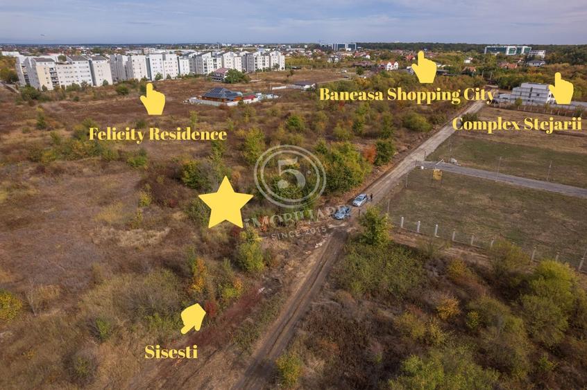 Teren Construcții intravilan de 419 mp, în Băneasa