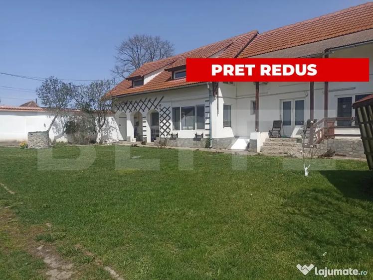 Casă cu 5 camere cu Teren 21111 Mp în Central