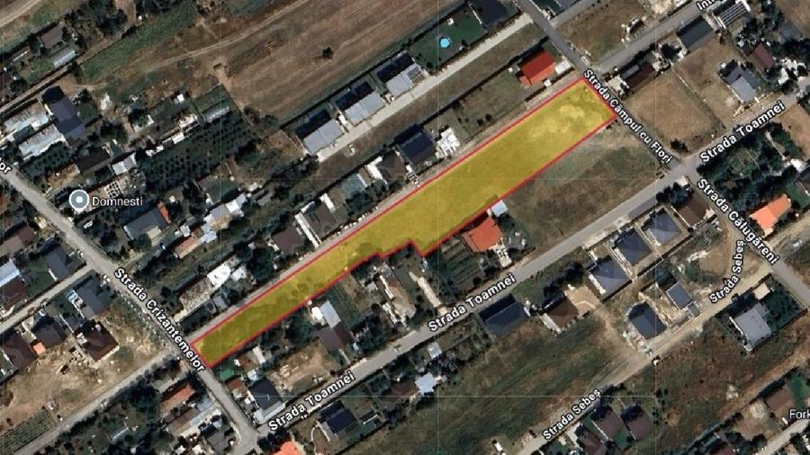 Teren Construcții intravilan de 5200 mp, în Domnești