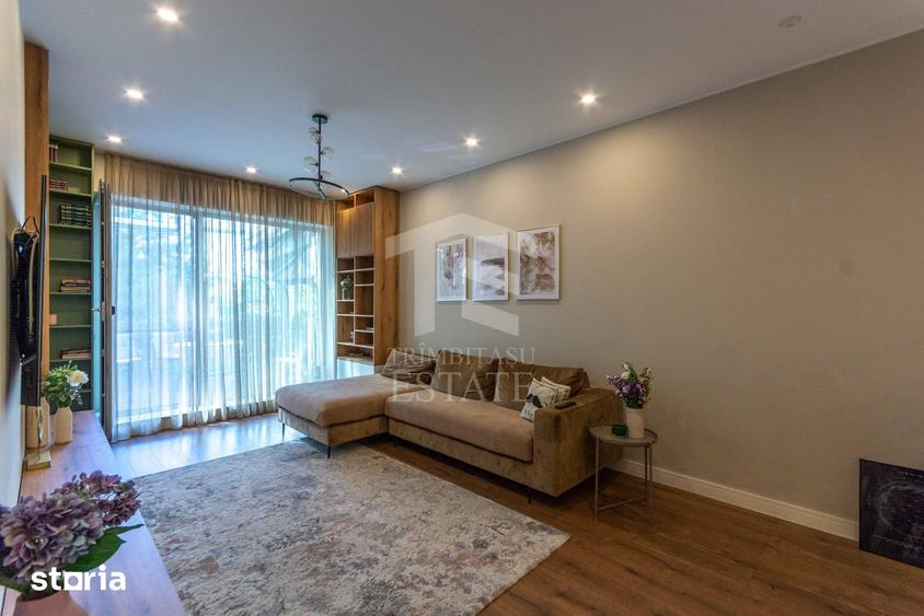 Apartament cu 3 camere, mobilat în Herăstrău