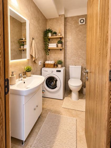 Apartament cu 3 camere semidecomandat, mobilat în Mamaia-Sat