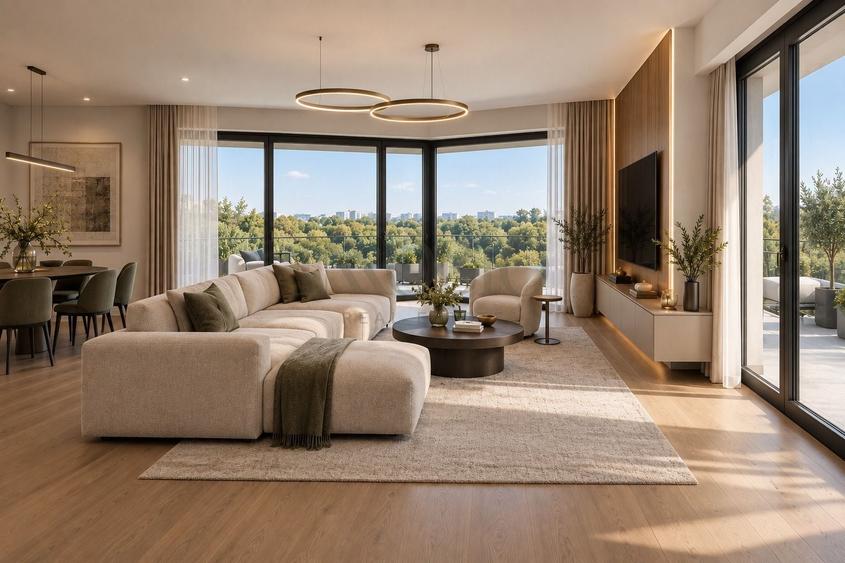 Apartament cu 4 camere în Floreasca