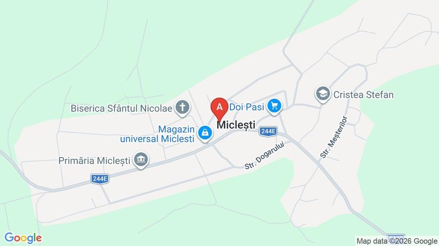 Teren Construcții intravilan de 1065 mp, în Miclești