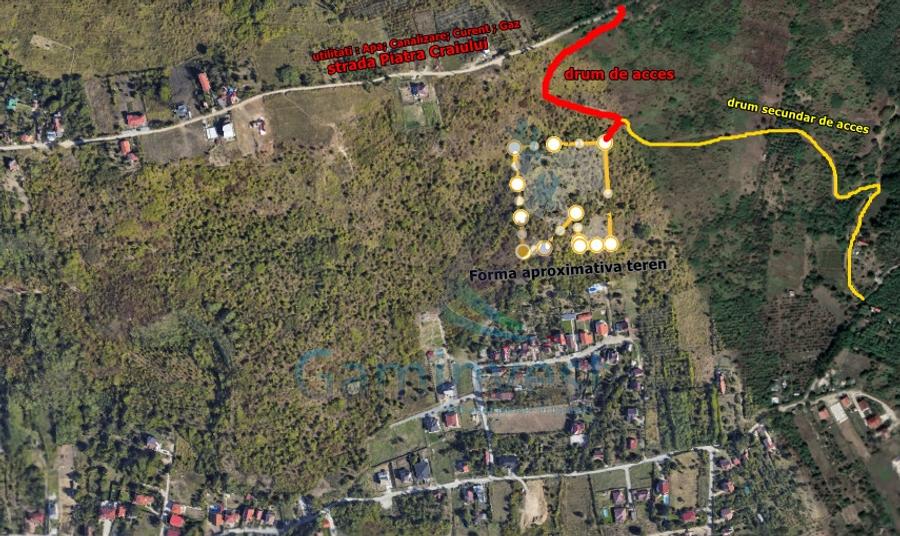 Teren Construcții intravilan de 12217 mp, în Podgoria