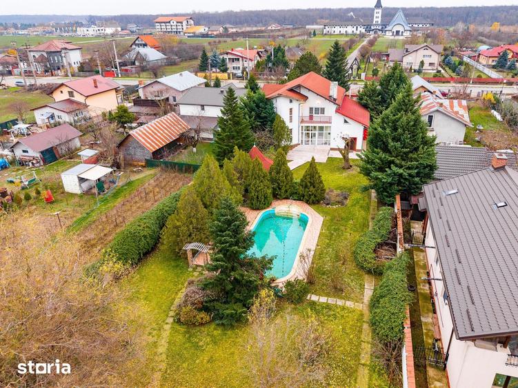 Vanzare vila cu piscina Snagov - Ciofliceni, teren 2649mp - 11