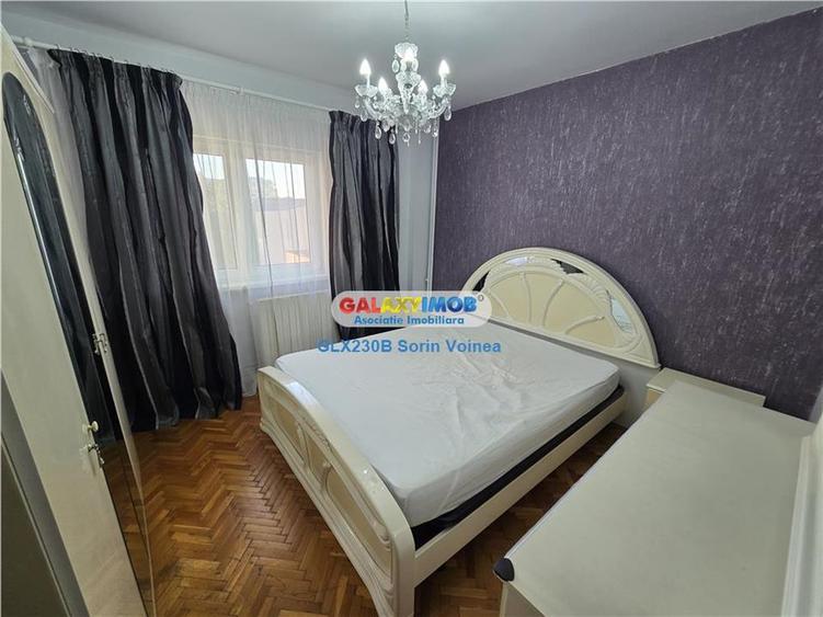 Apartament cu 4 camere semidecomandat, mobilat în Obor