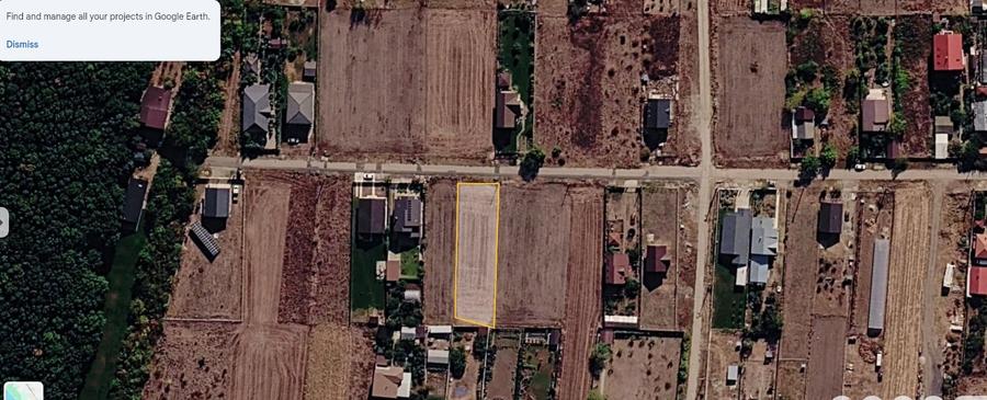Teren Construcții intravilan de 1008 mp, în Moara Vlăsiei
