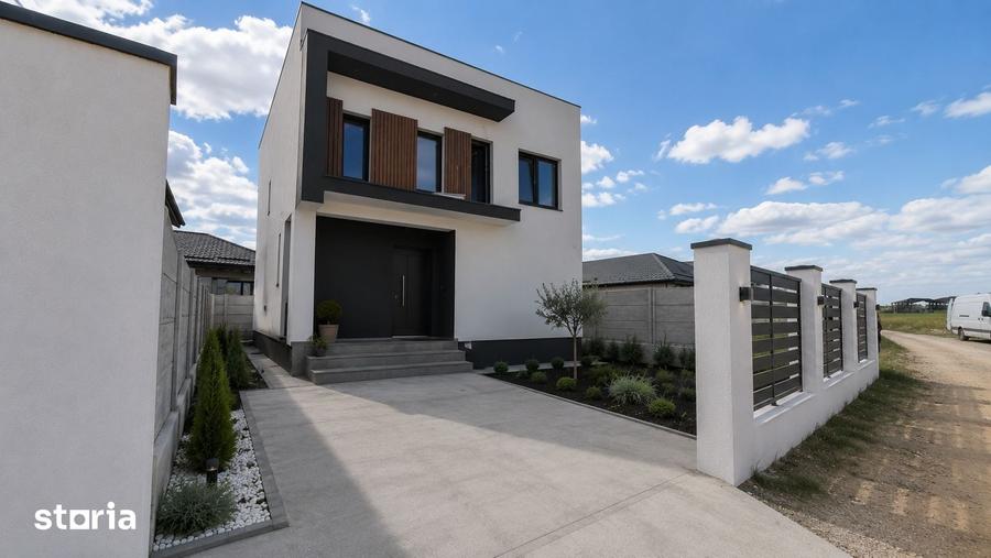 Casă cu 4 camere cu Teren 300 Mp în Dobroești