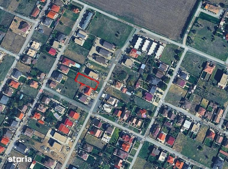 Teren de 872 mp, în Dumbrăvița