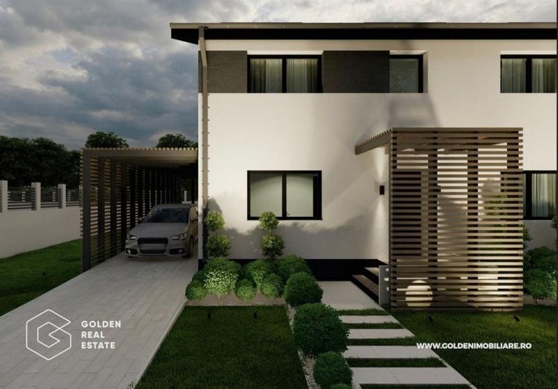 Casă individuală cu 4 camere cu Teren 400 Mp în 6 Vânători
