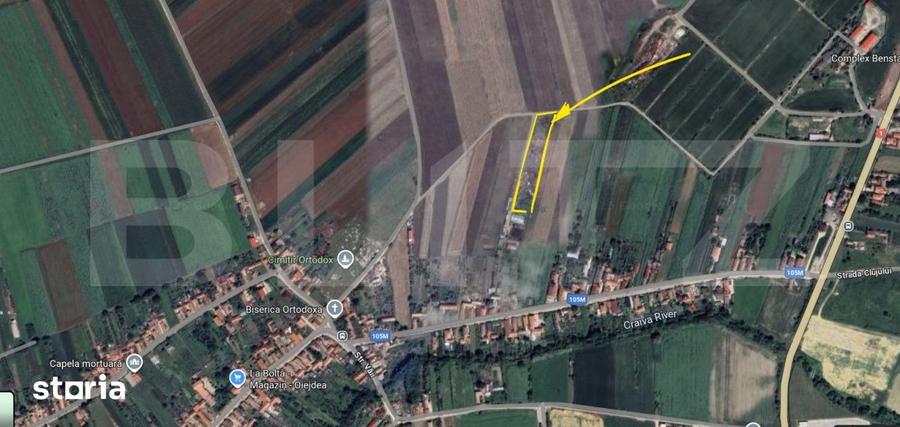 Teren de 6455 mp, în Galda de Jos
