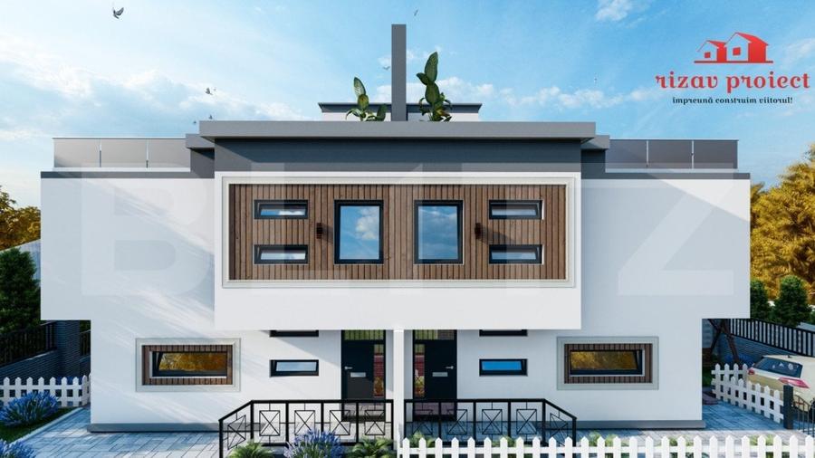 Apartament spațios 110 mp, 2 parcări, terasă și curte, finisat - 11
