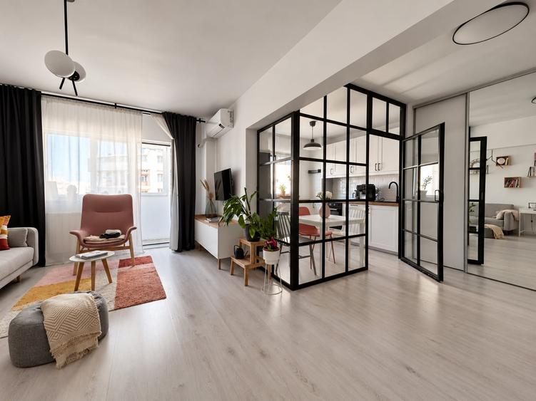 Apartament cu 2 camere decomandat, mobilat în Moșilor