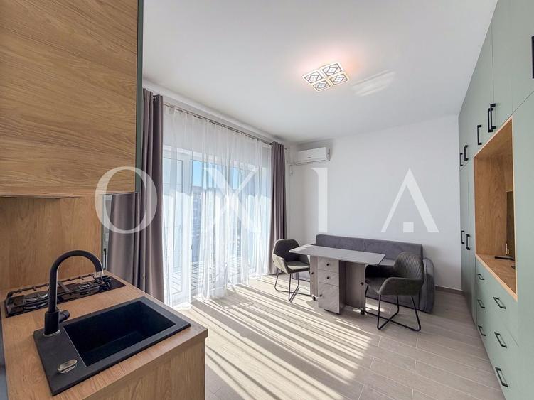 Apartament cu 2 camere semidecomandat, mobilat în Giroc