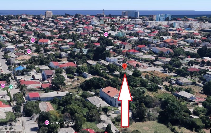 Teren Construcții intravilan de 489 mp, în Eforie Nord