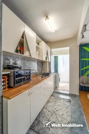 Apartament cu 2 camere decomandat, etaj 1, Manastur, zona buna - 3
