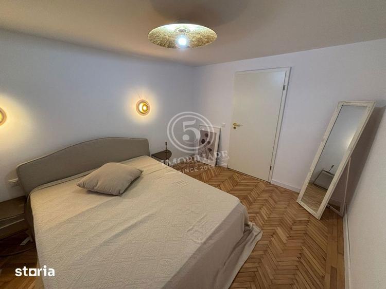 Apartament cu 3 camere semidecomandat, mobilat în Floreasca