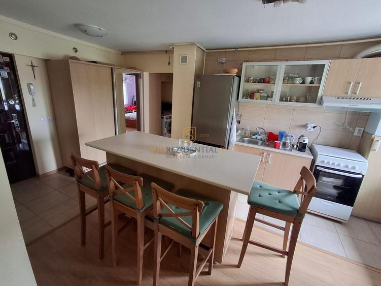 Apartament cu 2 camere semidecomandat în Central