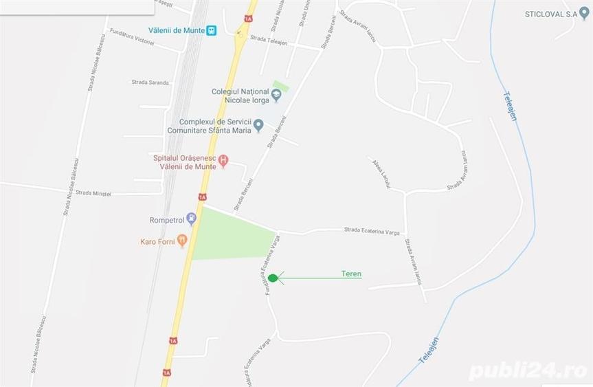 Teren 1778mp Valenii de Munte (300m de la DN1, 29km de la Ploiesti) - 2