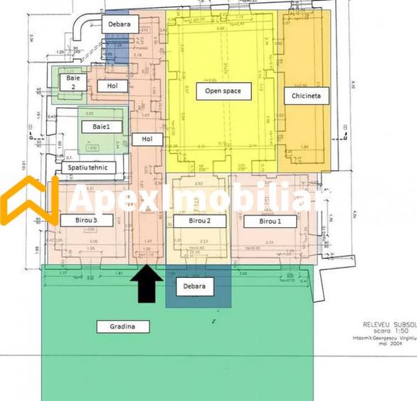 Spațiu comercial, de 120 mp, în Parcul Carol
