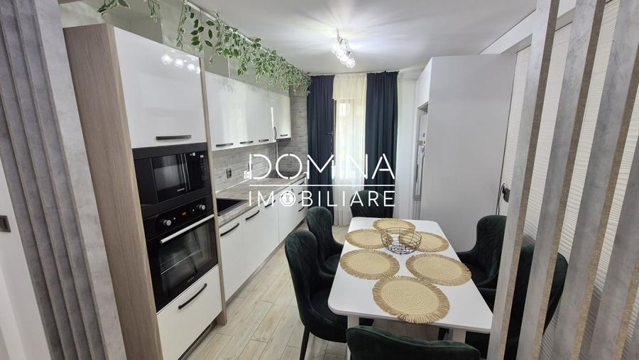 Apartament cu 3 camere semidecomandat, mobilat în Rovinari