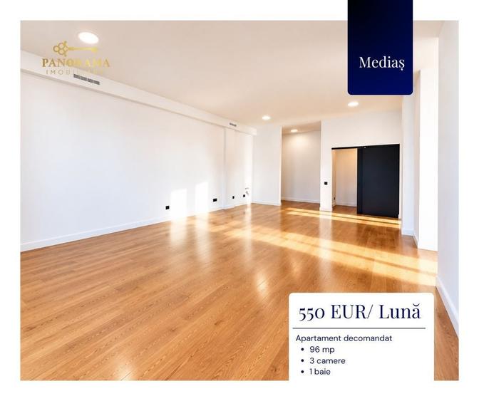 Apartament cu 3 camere decomandat în Central