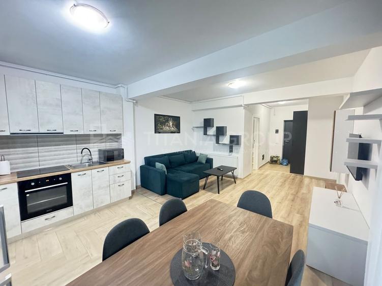 Apartament cu 2 camere semidecomandat, mobilat în Tractorul
