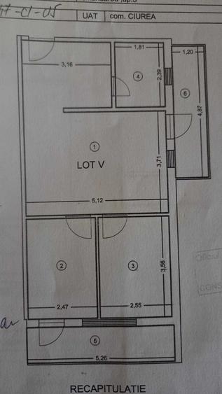Apartament cu 3 camere decomandat în Exterior Vest