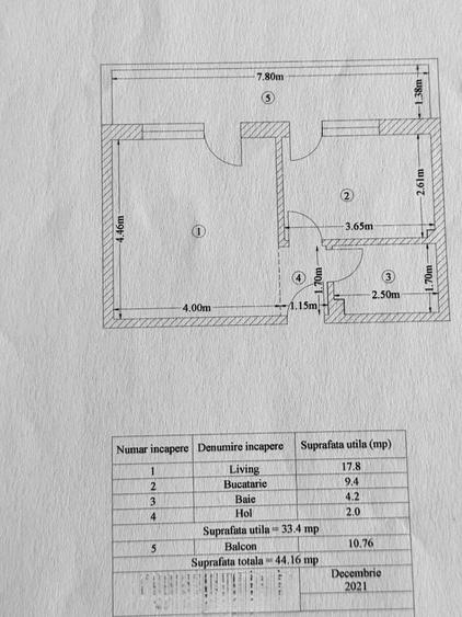 Garsoniera Prelungirea Ghencea | Bloc 2021 | Loc de parcare inclus | Mobilata - 9