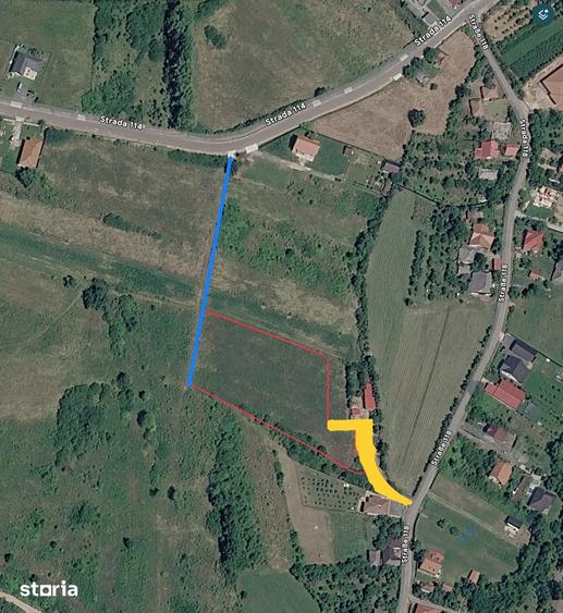 Teren de 6400 mp, în Tăuții-Măgherăuș
