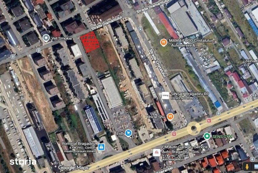 Teren de 1350 mp, în Central