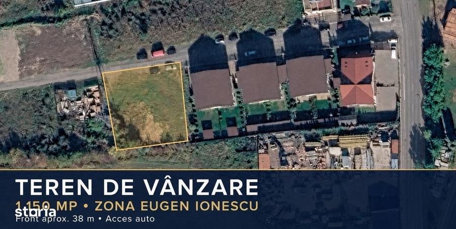Teren Intravilan De Vanzare 1.150 Mp Zona Eugen Ionescu - 1