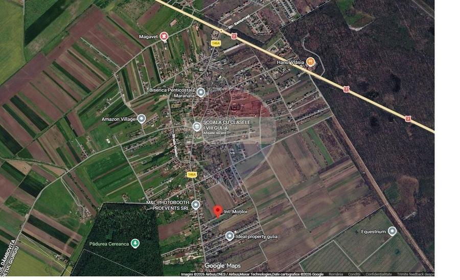 Teren de 525 mp, în Gulia