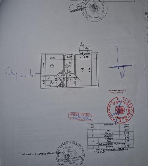 Apartament cu 2 camere decomandat în Berceni