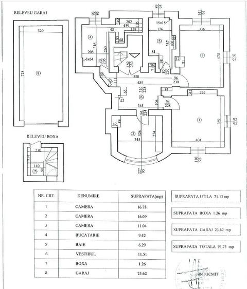 Apartament cu 3 camere în Cotroceni