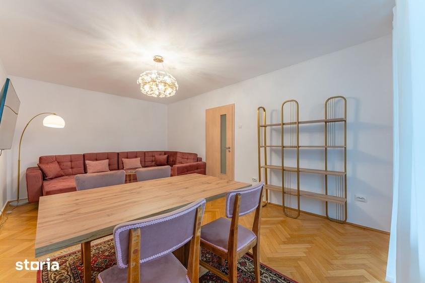 Apartament cu 3 camere decomandat, mobilat în Griviței