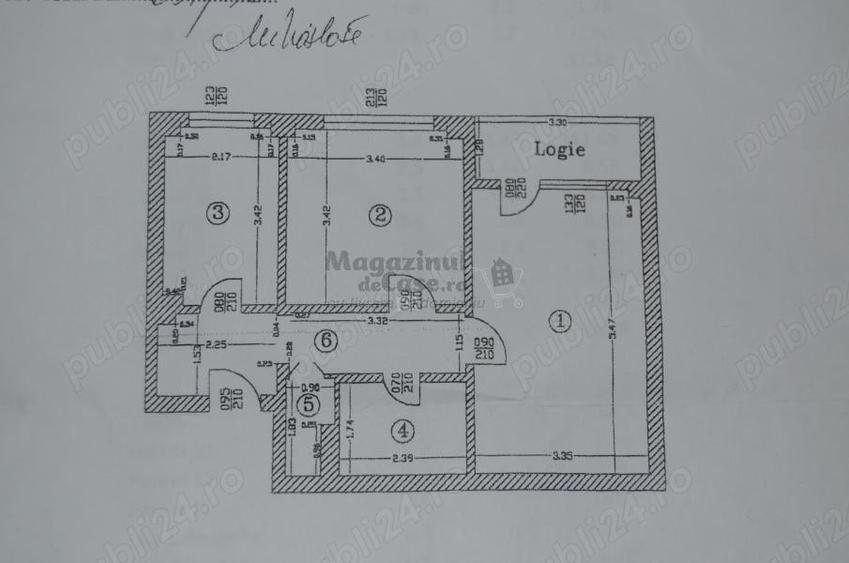 Apartament cu 2 camere decomandat, mobilat în Lacul Tei