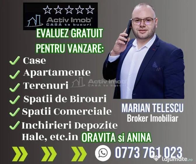 Casă cu 3 camere cu Teren 575 Mp în Central