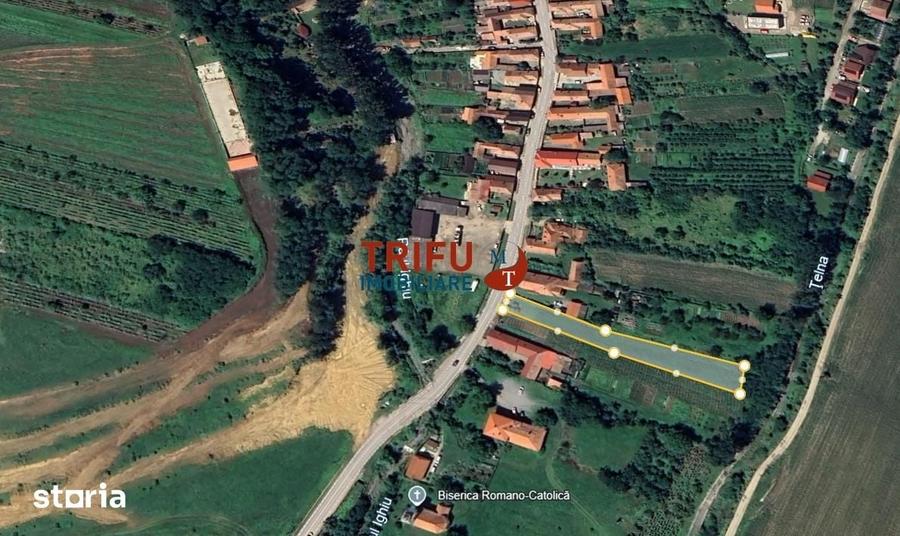 Teren de 2229 mp, în Ighiu