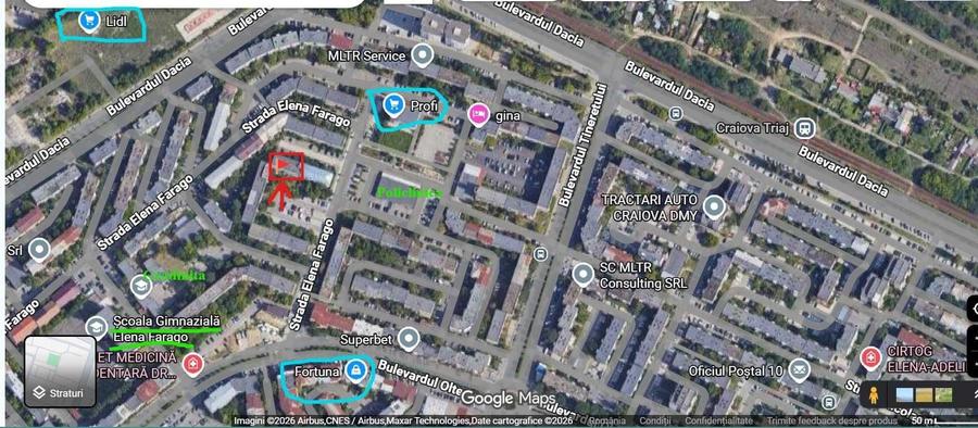 Apartament cu 4 camere semidecomandat în Craiovița Nouă