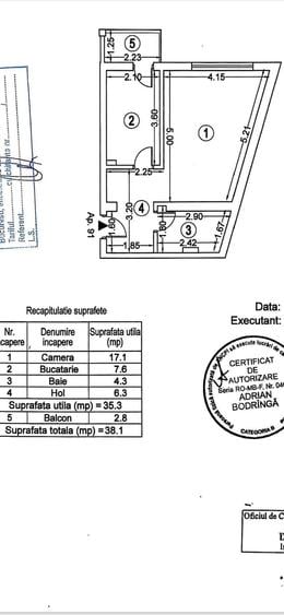 Garsonieră decomandată în Grozăvești