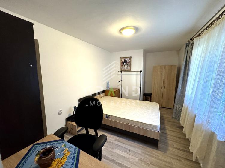 Apartament cu 2 camere semidecomandat, mobilat în Central