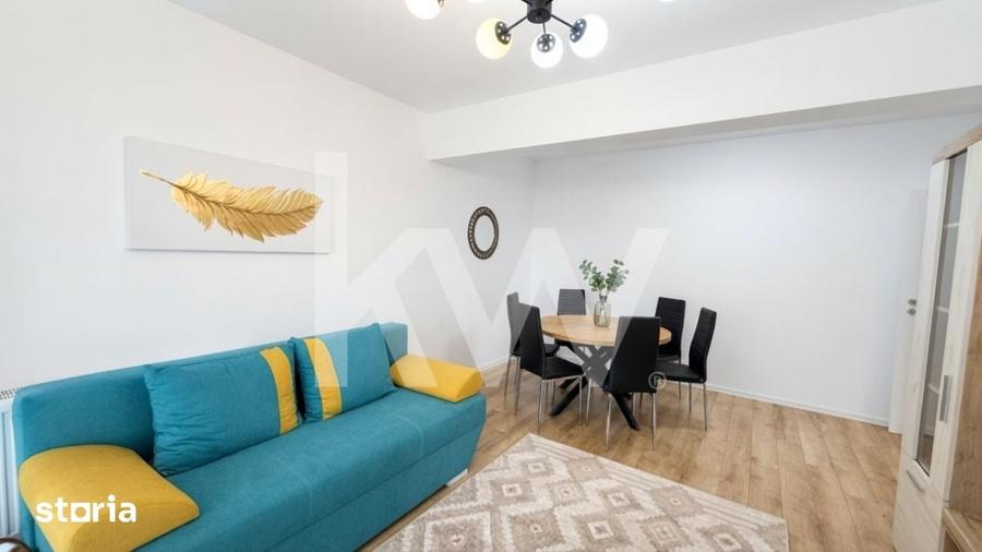 Apartament cu 2 camere decomandat în Sânpetru