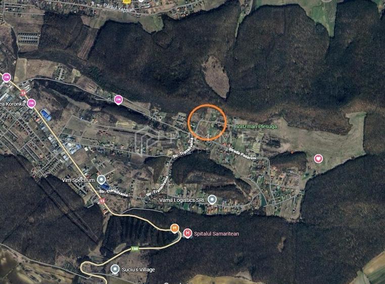 Teren Construcții intravilan de 2000 mp, în Corunca