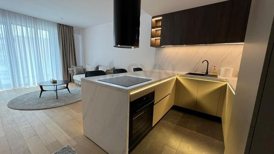 Apartament cu 2 camere semidecomandat, mobilat în Herăstrău