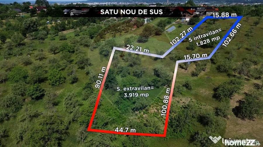 Teren în Satu Nou de Sus