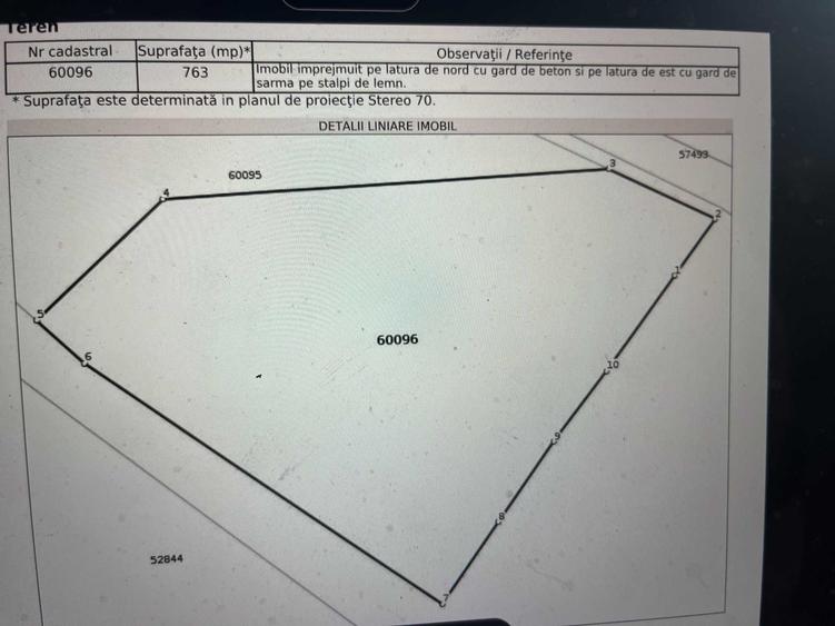 Teren de vanzare plat de 763m2 in Feleacu Cluj zona televiziunii. - 2