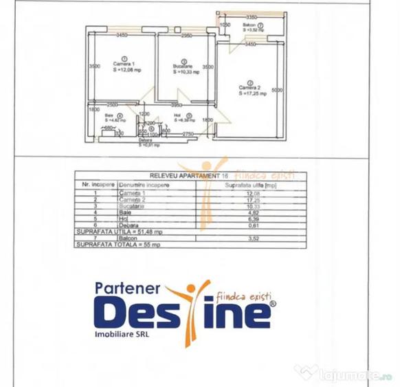 Apartament 2 camere, zona excelenta, aproape de centru. - 4